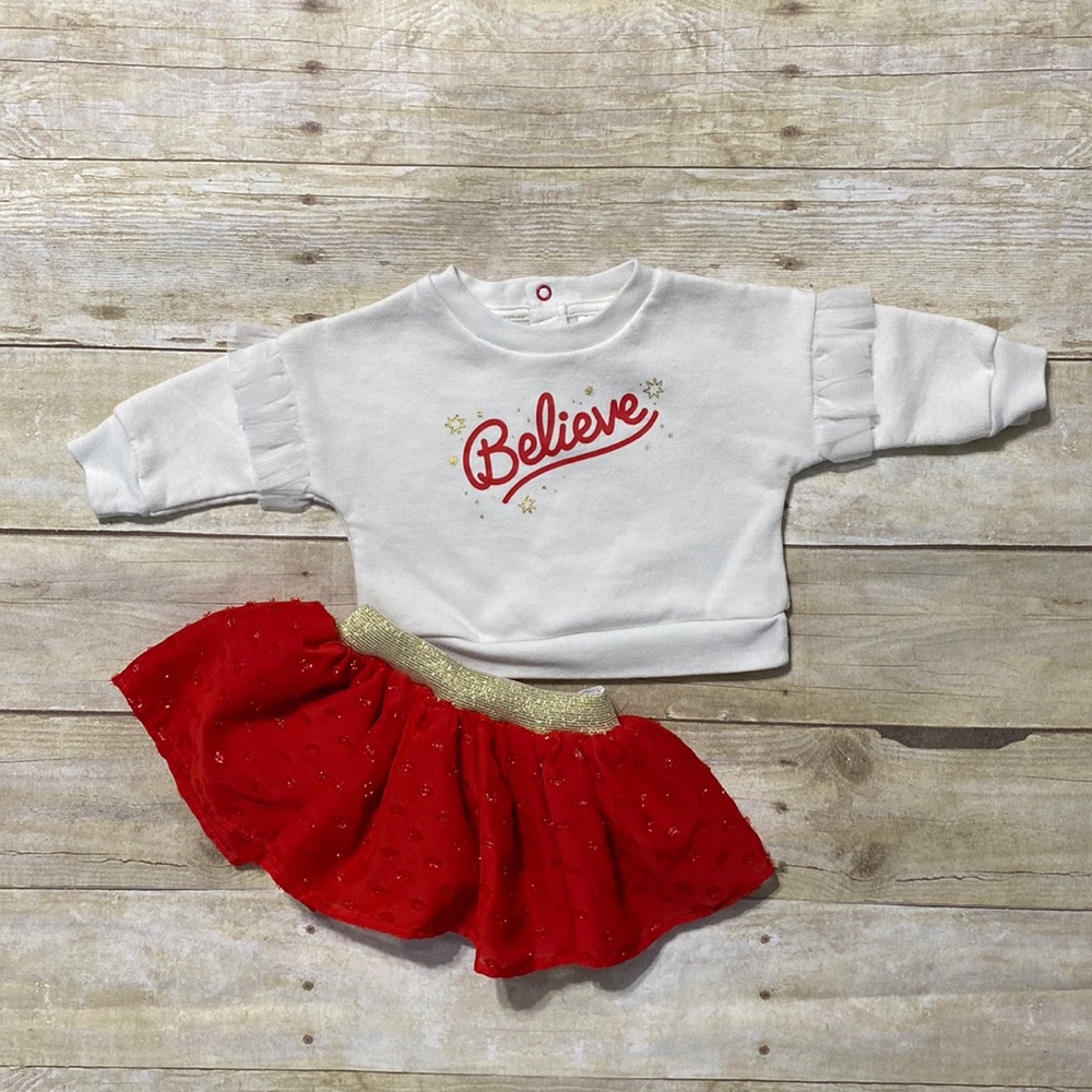 Cat & Jack 'Believe' outfit